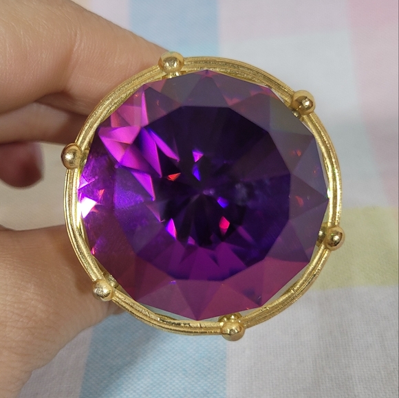 Swarovski Trimlite Giftware Golden Hot Air Balloon with Rainbow prism effect - Picture 4 of 7